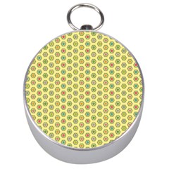 Hexagonal Pattern Unidirectional Yellow Silver Compasses