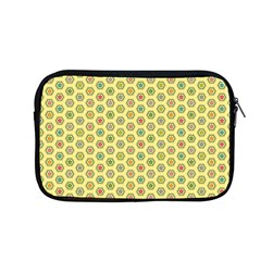 Hexagonal Pattern Unidirectional Yellow Apple Macbook Pro 13  Zipper Case