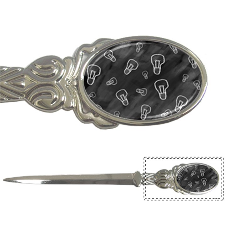 Many Lamps Background Letter Opener