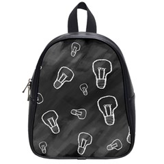 Many Lamps Background School Bag (small)