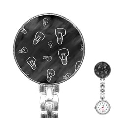 Many Lamps Background Stainless Steel Nurses Watch