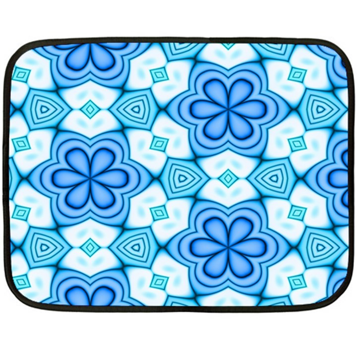 Pattern Abstract Wallpaper Fleece Blanket (Mini)