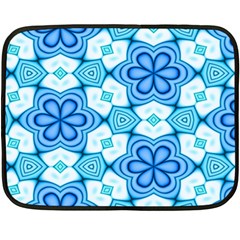 Pattern Abstract Wallpaper Double Sided Fleece Blanket (mini) 