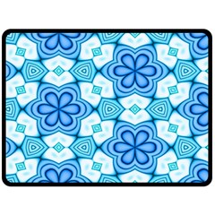 Pattern Abstract Wallpaper Fleece Blanket (large) 