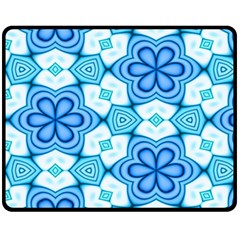 Pattern Abstract Wallpaper Fleece Blanket (medium) 