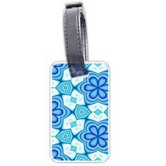 Pattern Abstract Wallpaper Luggage Tag (one Side) by HermanTelo