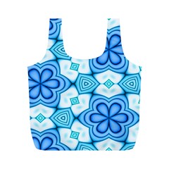 Pattern Abstract Wallpaper Full Print Recycle Bag (m)