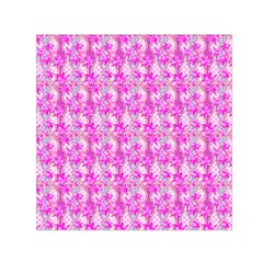 Maple Leaf Plant Seamless Pattern Small Satin Scarf (square)