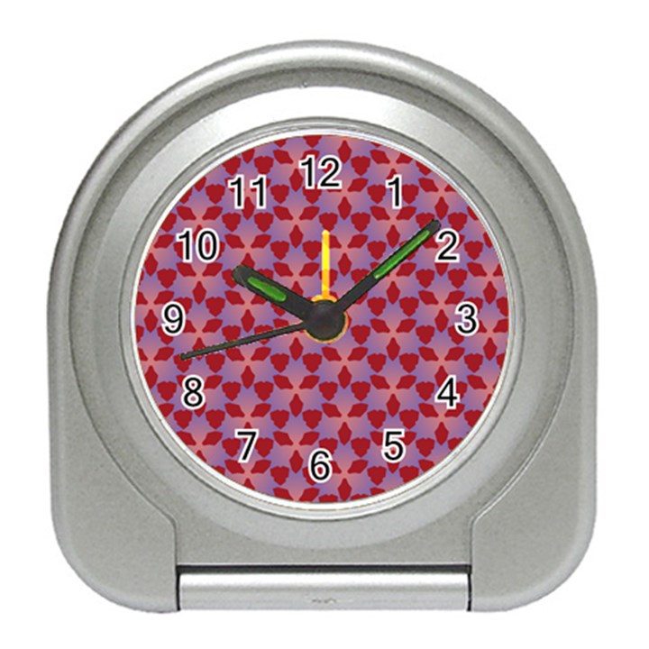 Pattern New Seamless Travel Alarm Clock