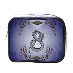 Wonderful Decorative Chinese Dragon Mini Toiletries Bag (one Side) by FantasyWorld7