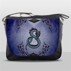 Wonderful Decorative Chinese Dragon Messenger Bag by FantasyWorld7