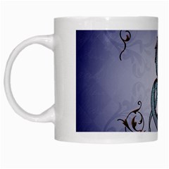 Wonderful Decorative Chinese Dragon White Mugs by FantasyWorld7