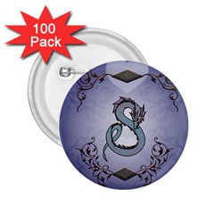 Wonderful Decorative Chinese Dragon 2 25  Buttons (100 Pack)  by FantasyWorld7