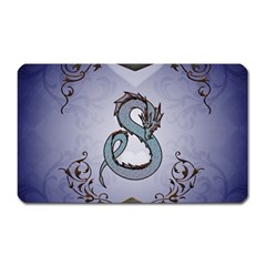 Wonderful Decorative Chinese Dragon Magnet (rectangular) by FantasyWorld7