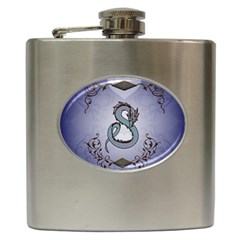 Wonderful Decorative Chinese Dragon Hip Flask (6 Oz) by FantasyWorld7