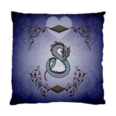 Wonderful Decorative Chinese Dragon Standard Cushion Case (one Side) by FantasyWorld7