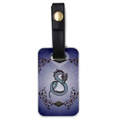 Wonderful Decorative Chinese Dragon Luggage Tag (one Side) by FantasyWorld7