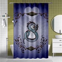 Wonderful Decorative Chinese Dragon Shower Curtain 48  X 72  (small)  by FantasyWorld7