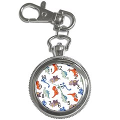 Pattern Dinosaurs Key Chain Watches by HermanTelo