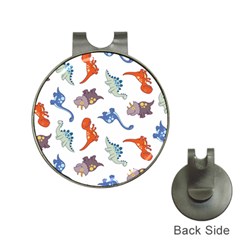 Pattern Dinosaurs Hat Clips With Golf Markers