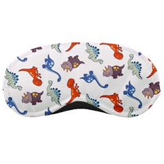 Pattern Dinosaurs Sleeping Mask by HermanTelo