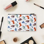 Pattern Dinosaurs Cosmetic Bag (Small) Back