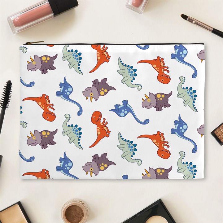 Pattern Dinosaurs Cosmetic Bag (XL)