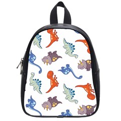 Pattern Dinosaurs School Bag (small) by HermanTelo