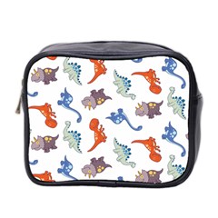 Pattern Dinosaurs Mini Toiletries Bag (two Sides)