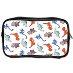 Pattern Dinosaurs Toiletries Bag (Two Sides) Front