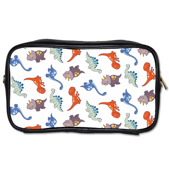 Pattern Dinosaurs Toiletries Bag (Two Sides)