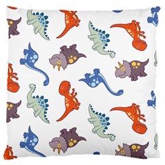 Pattern Dinosaurs Large Cushion Case (one Side)