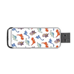 Pattern Dinosaurs Portable Usb Flash (one Side)