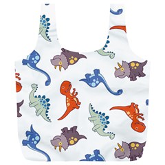 Pattern Dinosaurs Full Print Recycle Bag (xl)