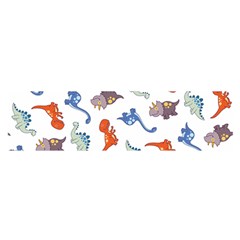 Pattern Dinosaurs Satin Scarf (oblong)