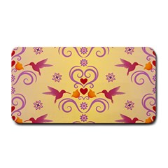 Pattern Bird Flower Medium Bar Mats