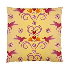 Pattern Bird Flower Standard Cushion Case (one Side)