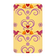 Pattern Bird Flower Memory Card Reader (rectangular) by HermanTelo