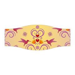 Pattern Bird Flower Stretchable Headband