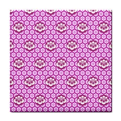 Paulownia Flowers Japanese Style Tile Coasters by HermanTelo