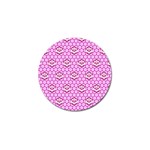 Paulownia Flowers Japanese Style Golf Ball Marker Front