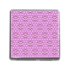 Paulownia Flowers Japanese Style Memory Card Reader (square 5 Slot) by HermanTelo