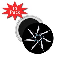 Star Sky Design Decor 1 75  Magnets (10 Pack)  by HermanTelo