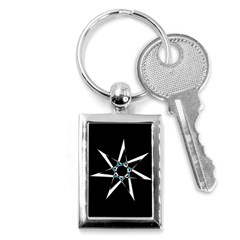 Star Sky Design Decor Key Chain (rectangle) by HermanTelo