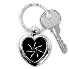 Star Sky Design Decor Key Chain (heart) by HermanTelo