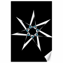 Star Sky Design Decor Canvas 20  X 30 