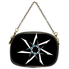 Star Sky Design Decor Chain Purse (one Side)