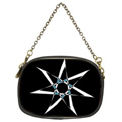 Star Sky Design Decor Chain Purse (two Sides)