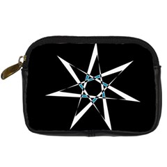 Star Sky Design Decor Digital Camera Leather Case