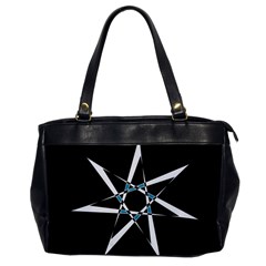 Star Sky Design Decor Oversize Office Handbag by HermanTelo